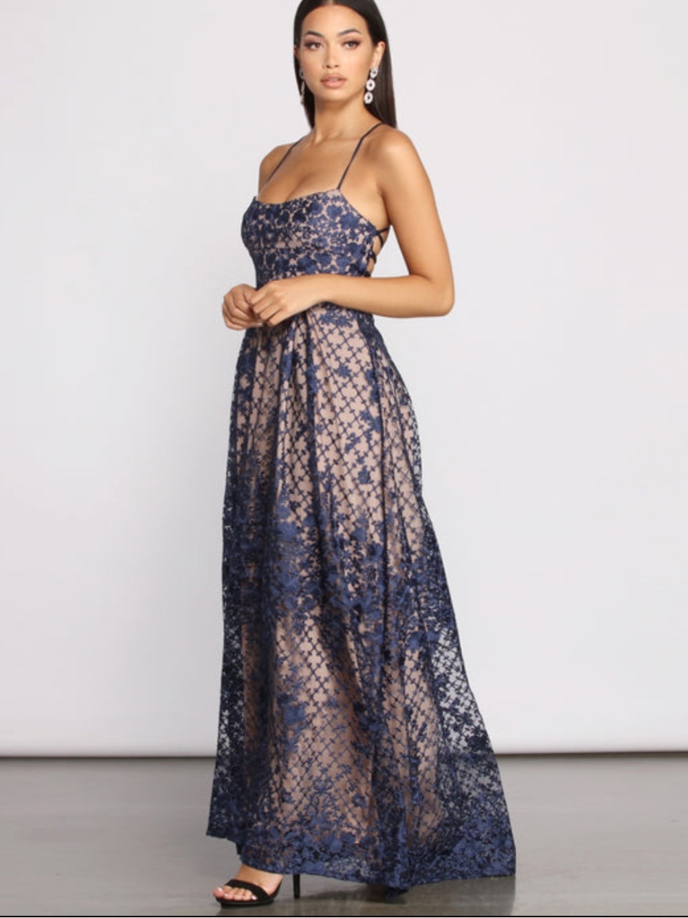 Windsor Jump Embroidered Gown